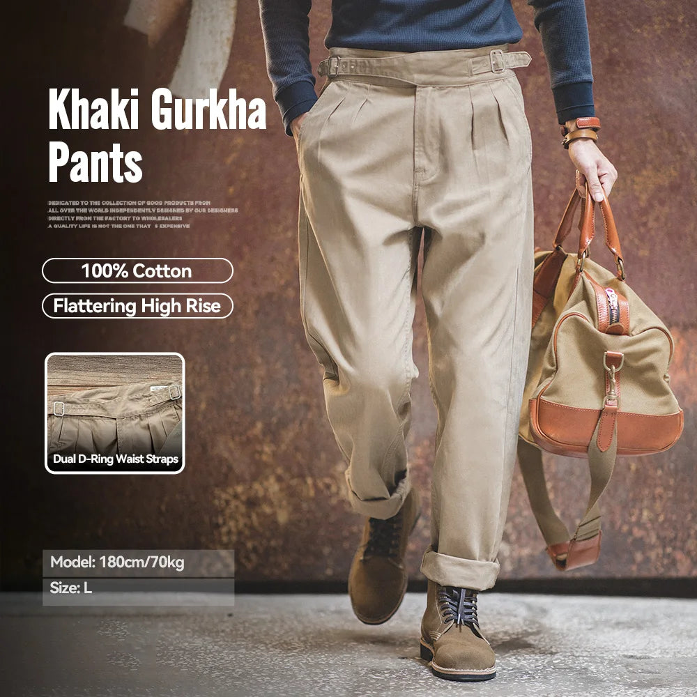 Loomora Vintage High-Waist Cargo Pants