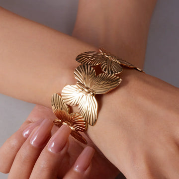 Golden Hour Butterfly Bracelet