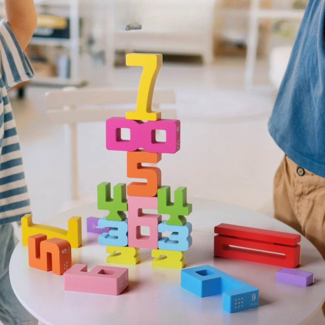 Math Mastery Learning Blocks – Educational Toy for Creative STEM Play (Ages 3–10)