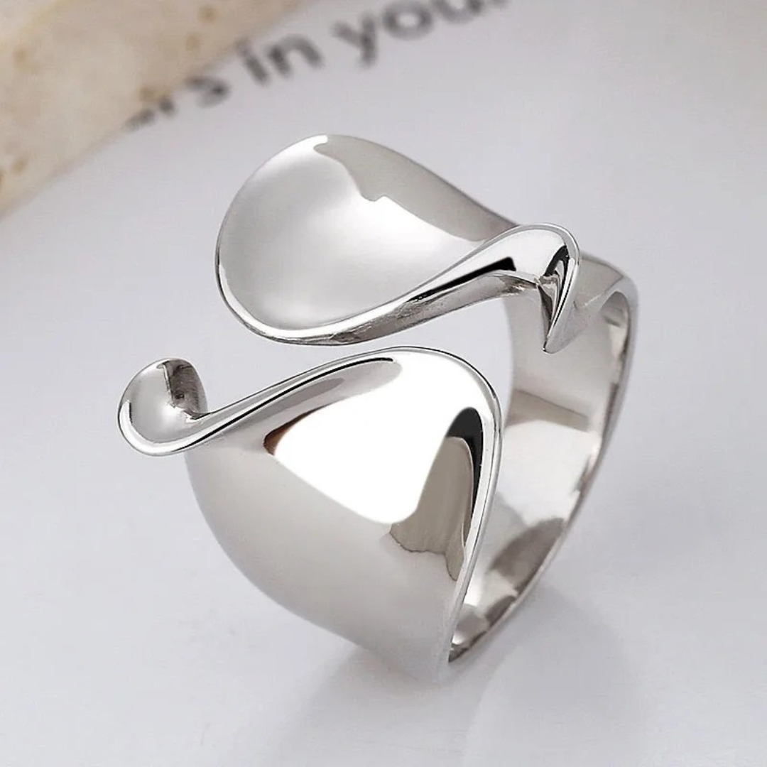 Zerelle Silver Wrap Ring