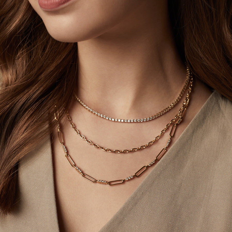 Amal Graceful Link Necklace