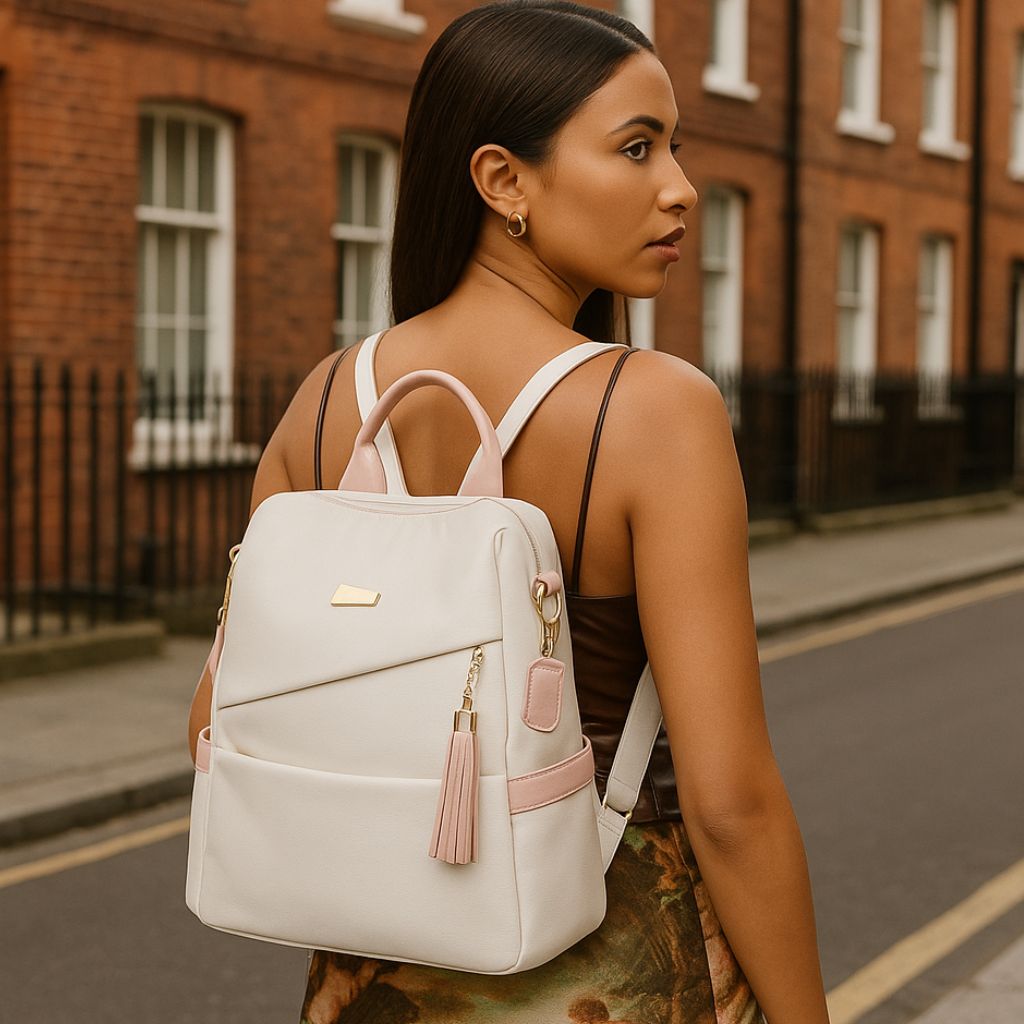 Women's Backpack "Elegant Travel" - Anti-theft Lightweight, Chic and Spacious