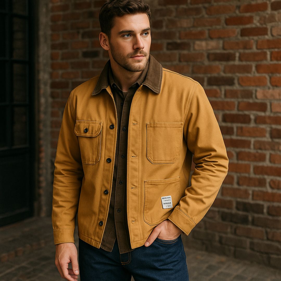 Loomora Vintage Multi-Pocket Jacket