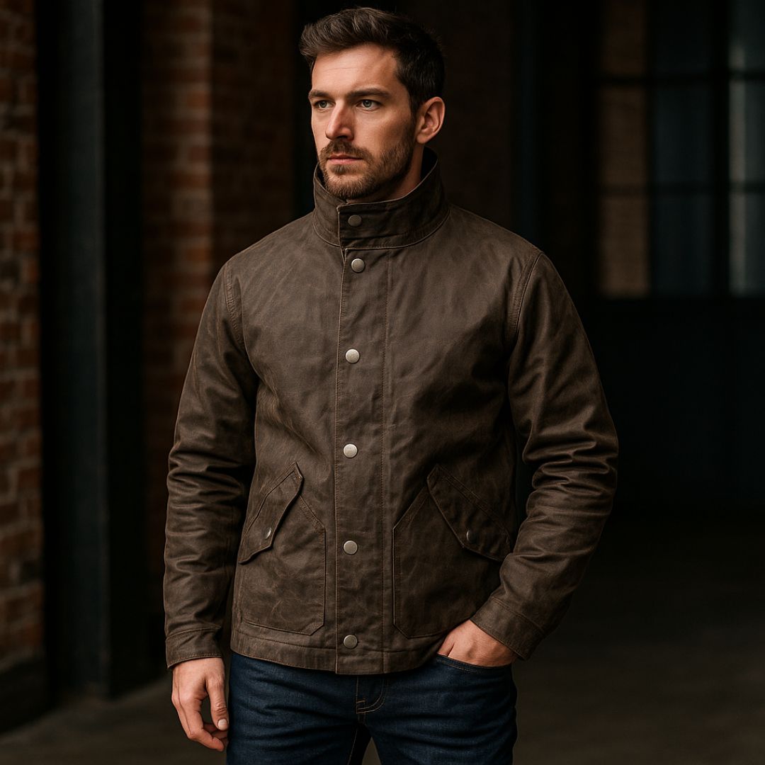 Vintage Windbreaker Jacket for Men