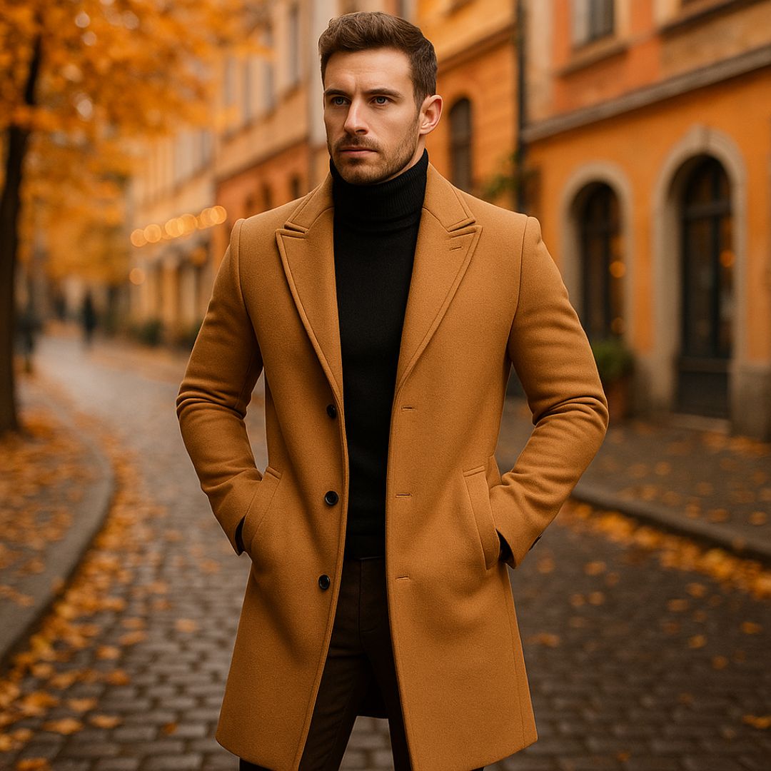 Loomora Luxe Wool Trench Coat