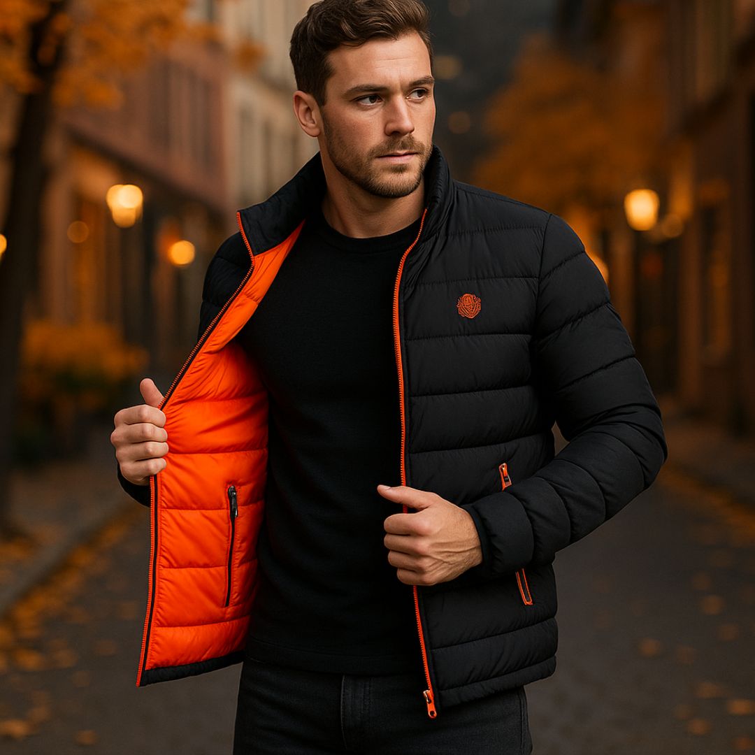 Loomora Men's Warm Cotton Puffer Jacket