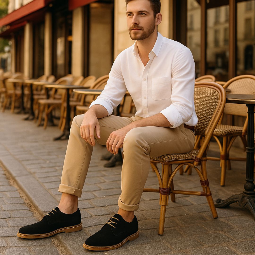 Loomora Classic Suede Oxford Sneakers