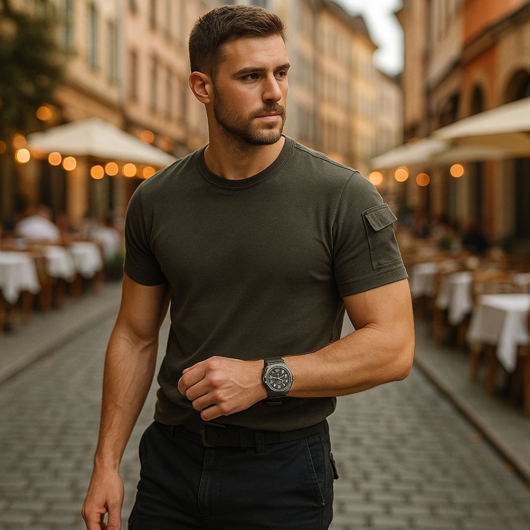 Loomora Solar Pilot Watch for Men