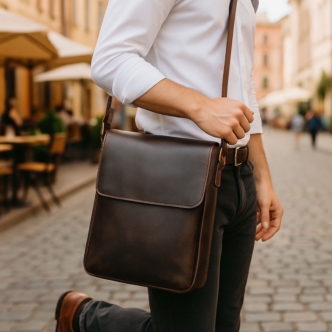 Loomora Luxe Leather Crossbody Bag