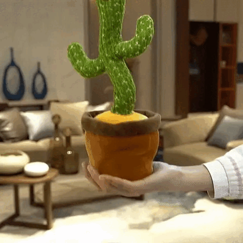 Talking Cactus Toy – Interactive Educational Toy for Creative Play (Gift for Kids, Ages 3–10)